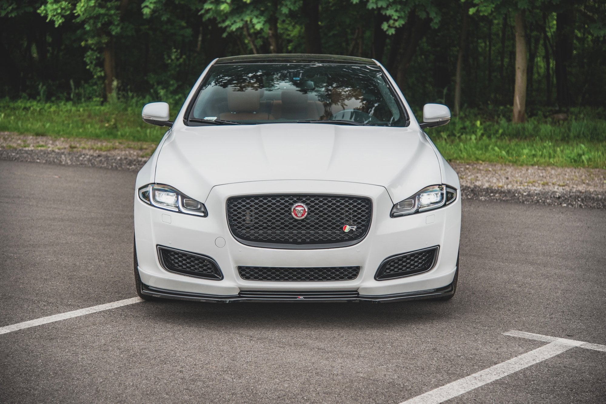 Front Splitter Jaguar XJ X351 Facelift