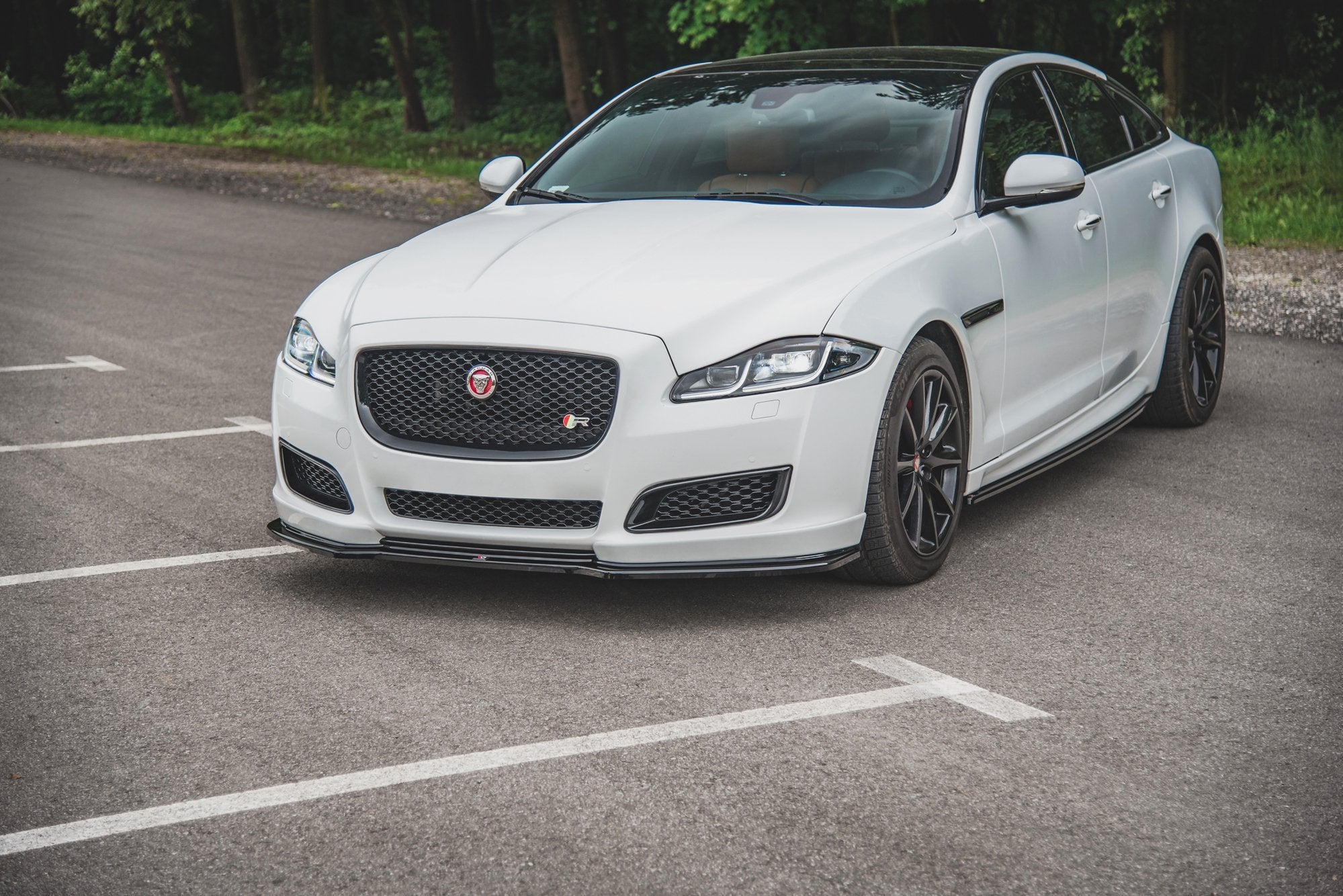 Front Splitter Jaguar XJ X351 Facelift