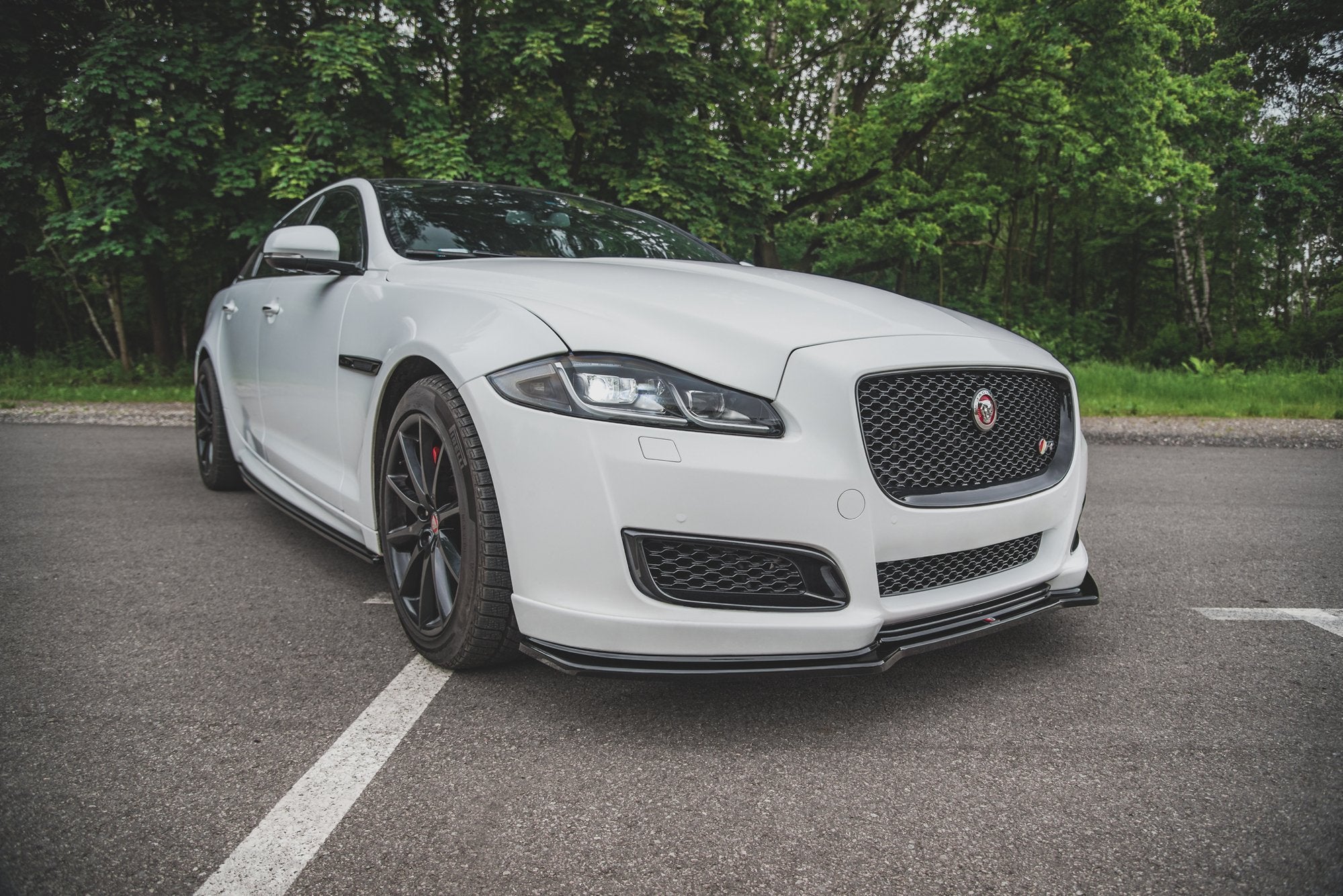 Front Splitter Jaguar XJ X351 Facelift