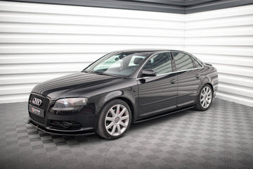 Side Skirts Diffusers V.1 Audi S4 / A4 / A4 S-Line B6 / B7 - 0