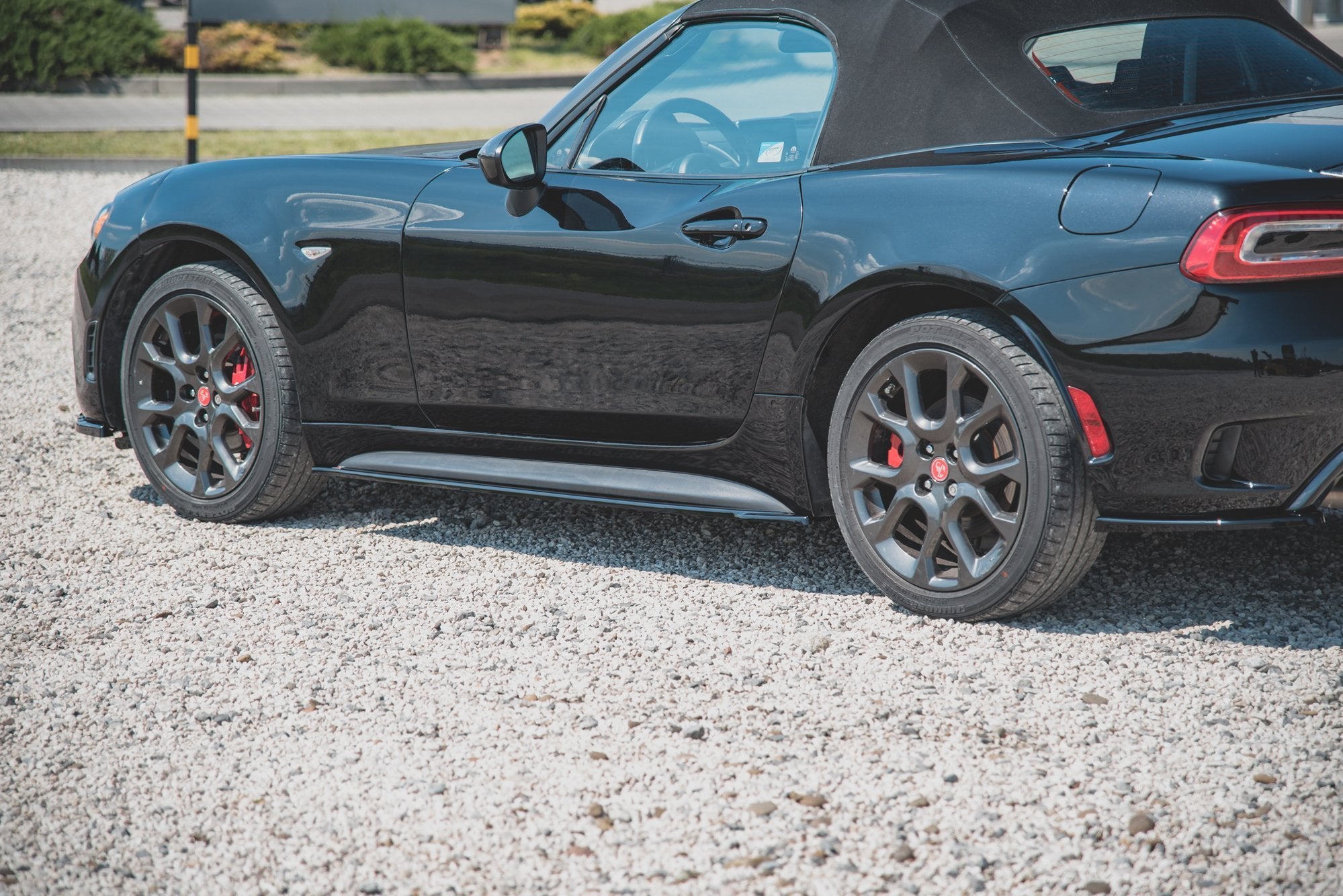 Side Skirts Diffusers Fiat 124 Spider Abarth