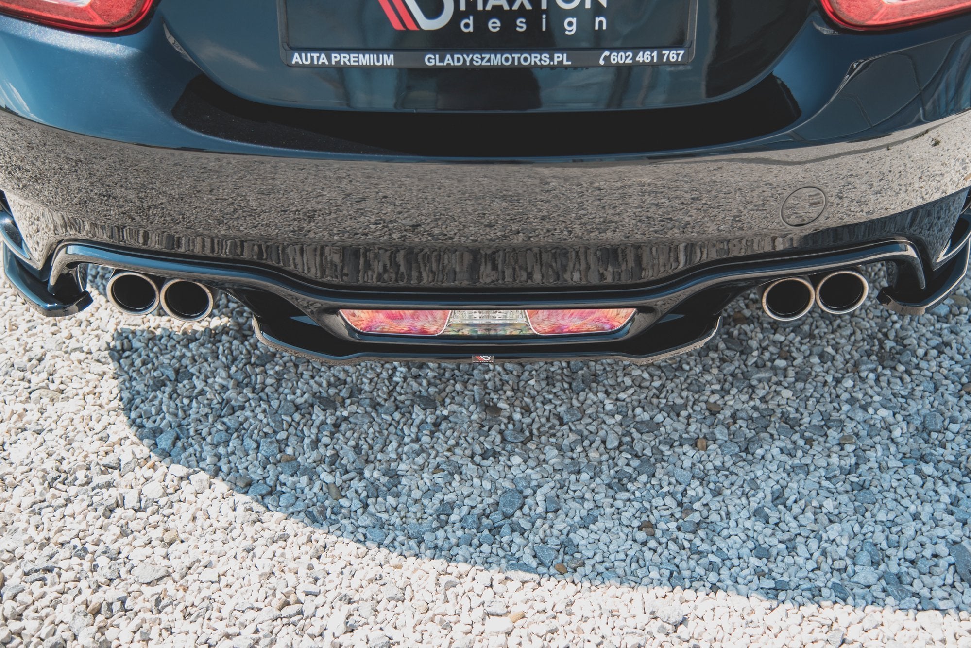 Central Rear Splitter Fiat 124 Spider Abarth