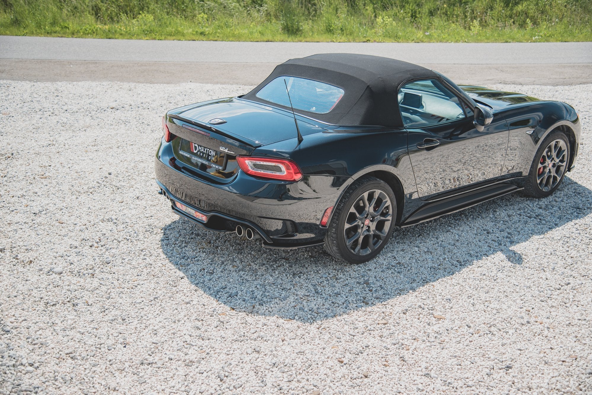 Central Rear Splitter Fiat 124 Spider Abarth