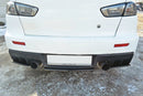 Rear Splitter Mitsubishi Lancer Evo X (with vertical bars)-3