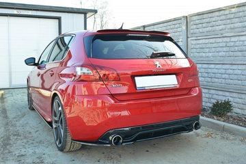 Rear Splitter PEUGEOT 308 II GTI (without vertical bars) - 0
