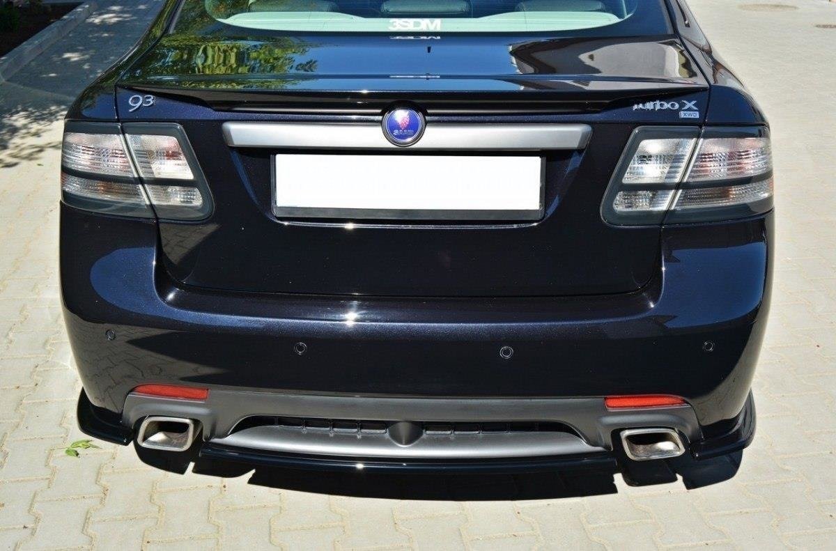 CENTRAL REAR SPLITTER SAAB 9-3 TURBO X