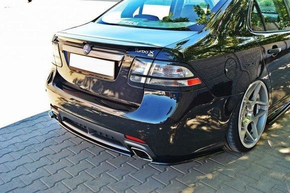 CENTRAL REAR SPLITTER SAAB 9-3 TURBO X