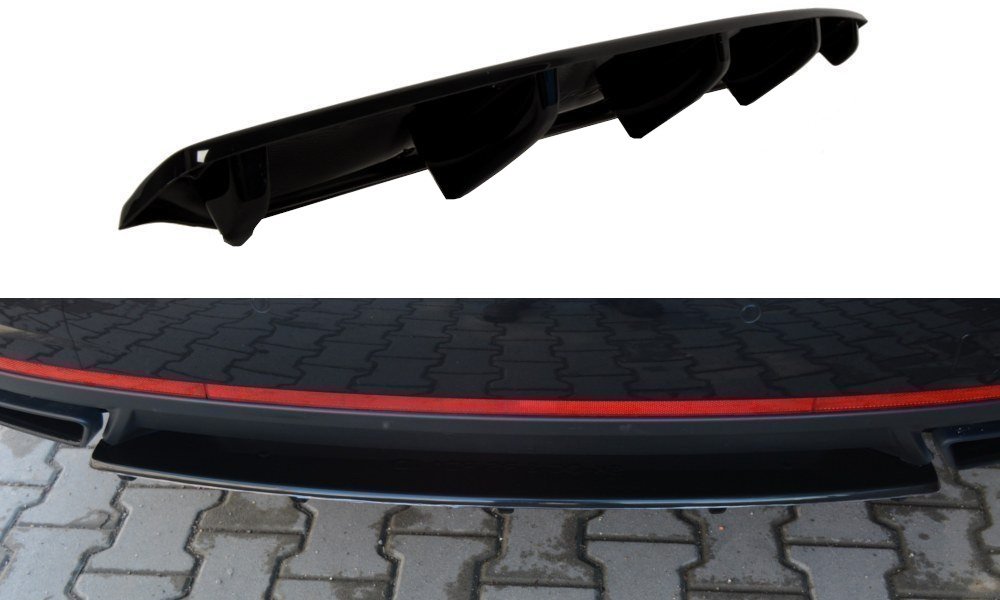 Central Rear Splitter Skoda Octavia RS Mk3 / Mk3 FL Hatchback / Estate