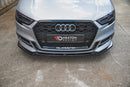 Front Splitter V.3 Audi S3 / A3 S-Line 8V FL Sedan-2