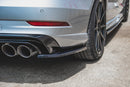 Rear Side Splitters V.2 Audi S3 Sedan 8V Facelift-3
