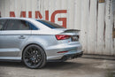 Rear Side Splitters V.2 Audi S3 Sedan 8V Facelift-5