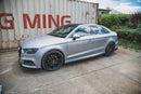 Side Skirts Diffusers V.2 Audi S3 / A3 S-Line Sedan 8V Facelift-2