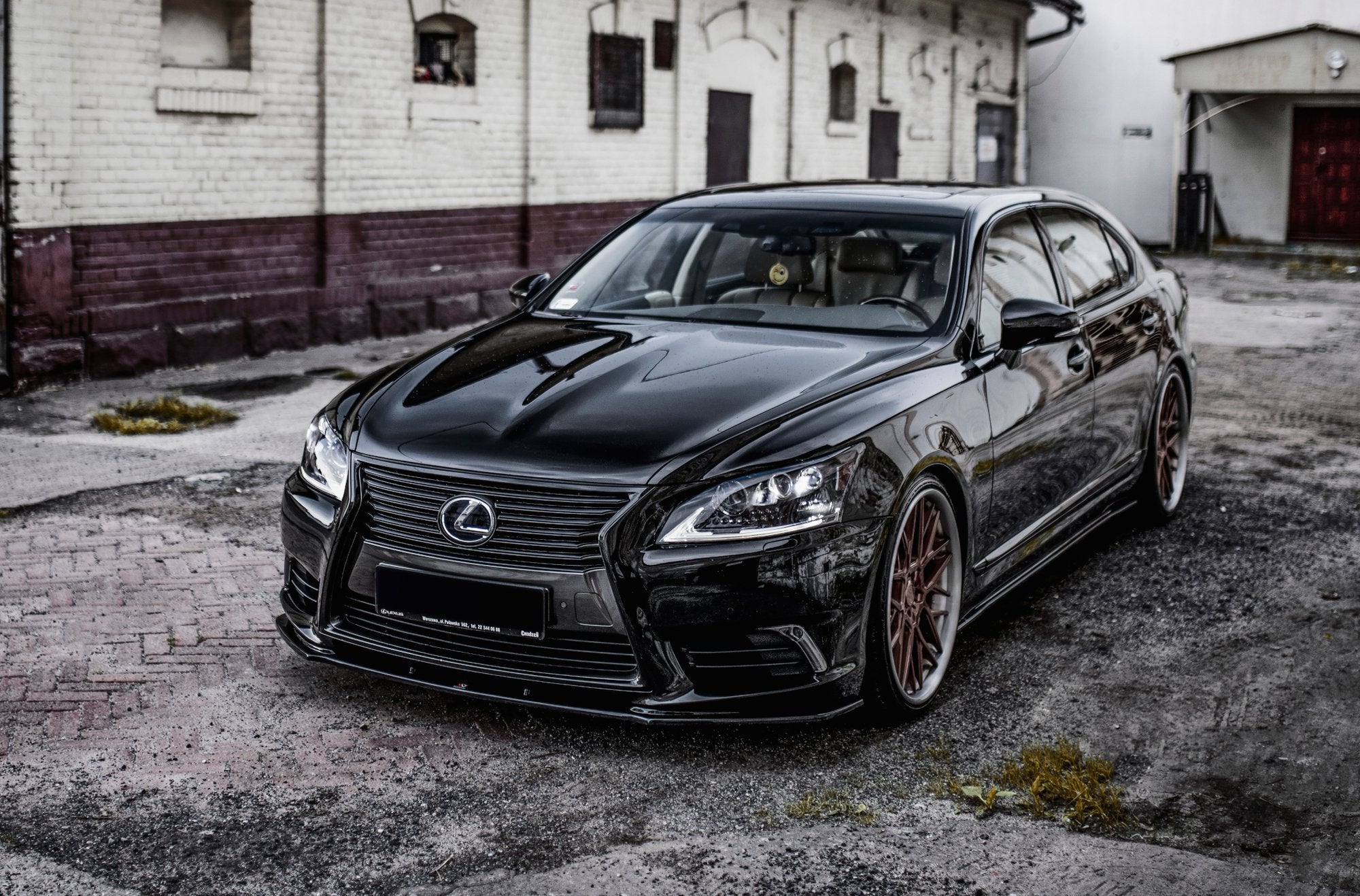 Front Splitter Lexus LS Mk4 Facelift