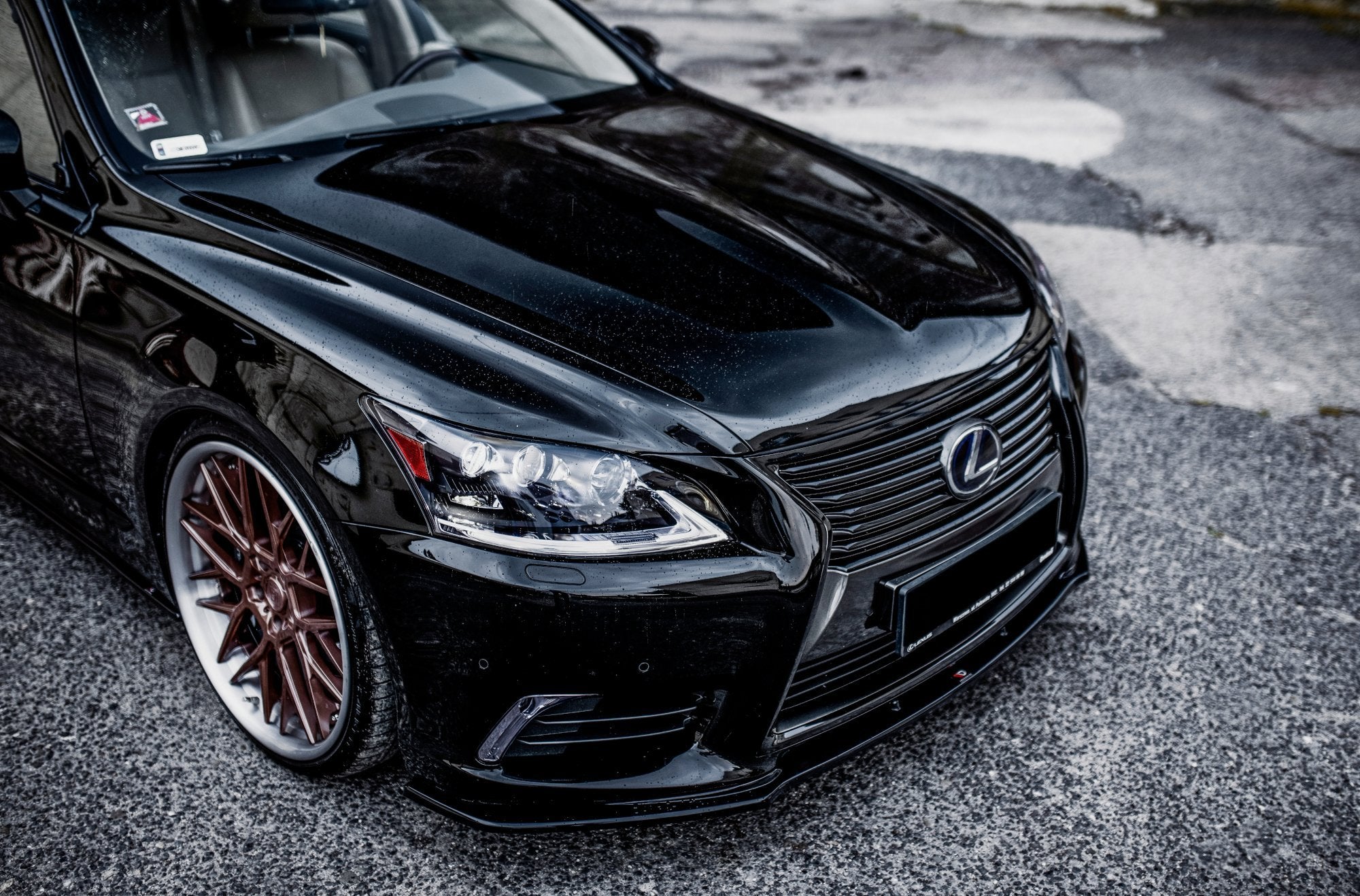 Front Splitter Lexus LS Mk4 Facelift