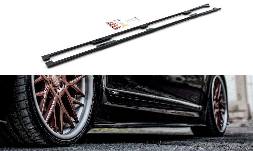 Side Skirts Diffusers Lexus LS Long Wheelbase Mk4 Facelift