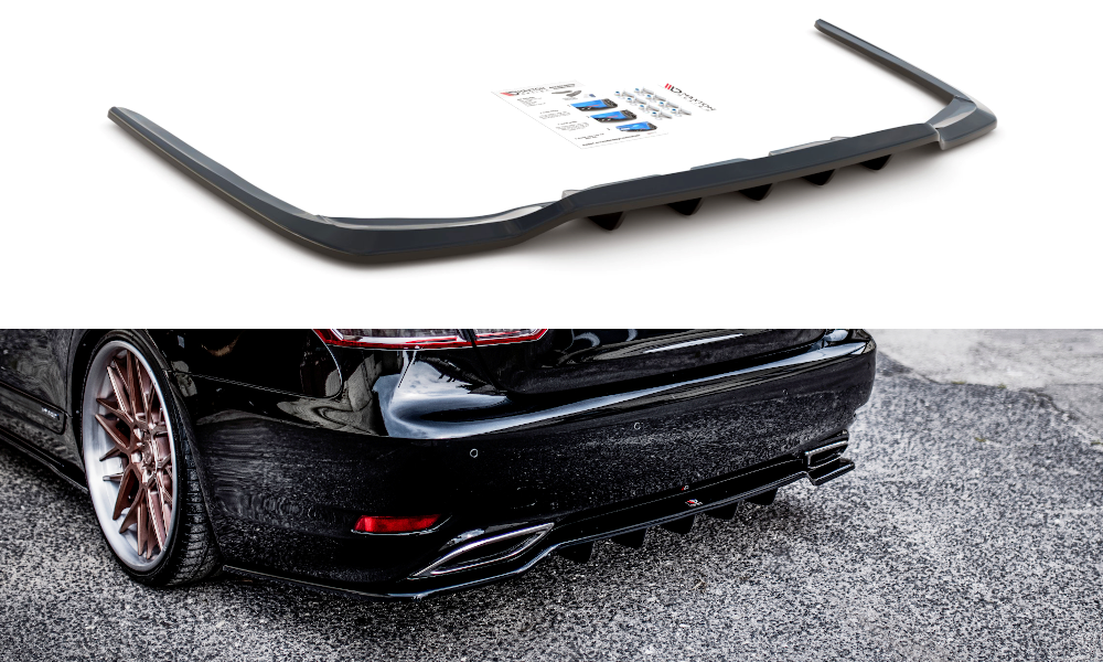 Central Rear Splitter (with vertical bars) Leuxs LS Mk4 Facelift