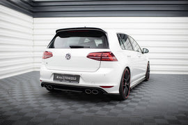 CENTRAL REAR SPLITTER VW GOLF VII R (with vertical bars) - 0