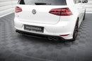 CENTRAL REAR SPLITTER VW GOLF VII R (with vertical bars)-4