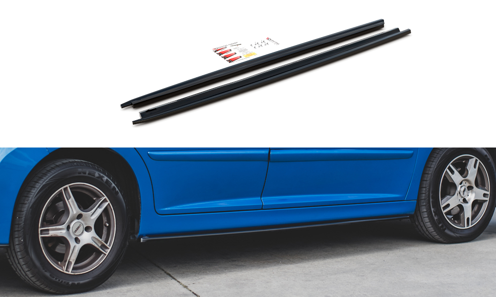 Side Skirts Diffusers Peugeot 207 Sport