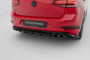 Rear Splitter Volkswagen Golf R Hatchback Mk7 Facelift-3