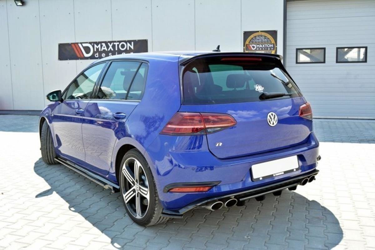 CENTRAL REAR SPLITTER VW GOLF VII R