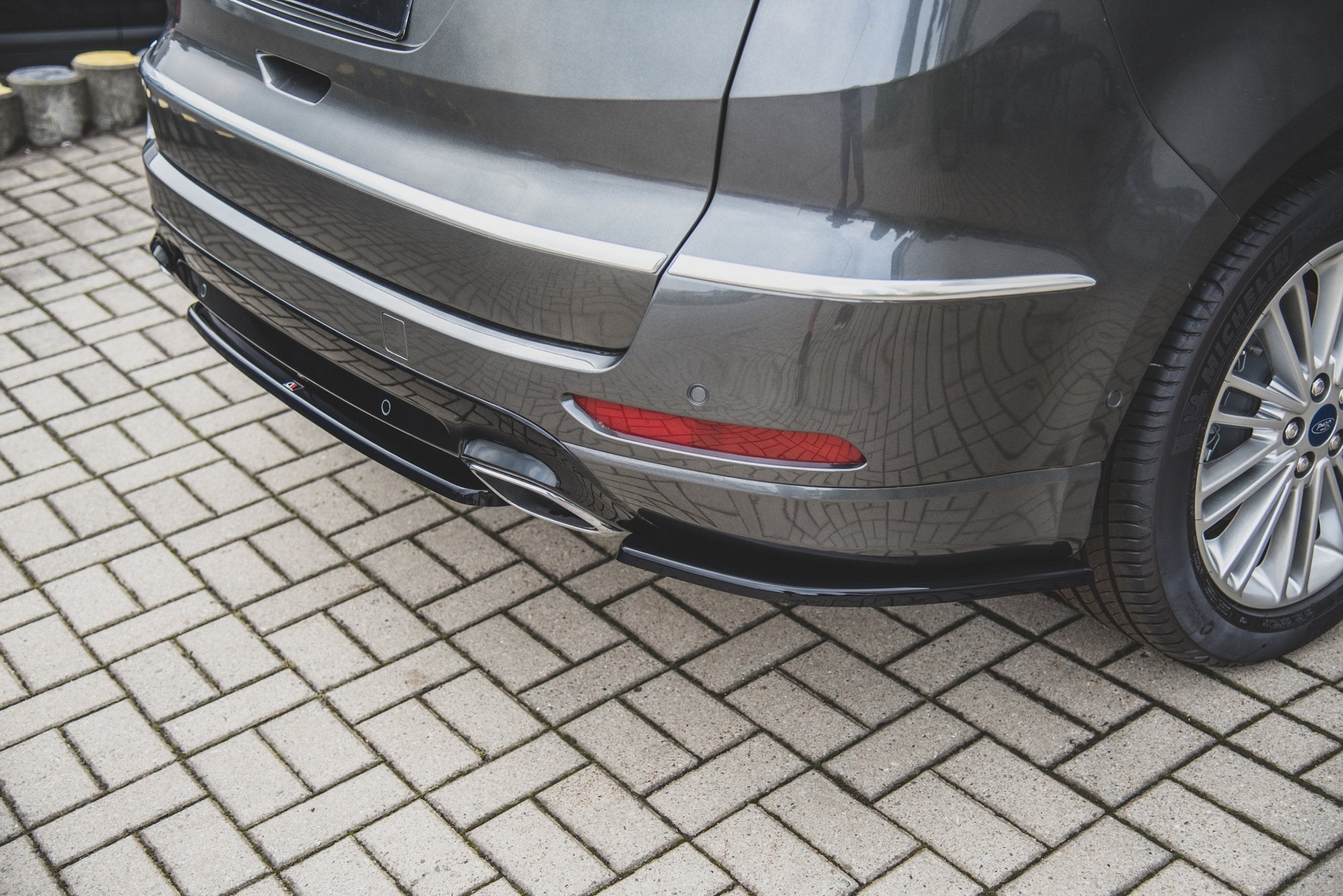 Rear Side Splitters Ford S-Max Vignale Mk2 Facelift