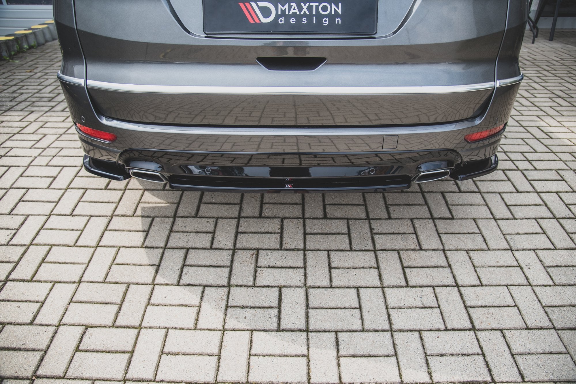 Central Rear Splitter Ford S-Max Vignale Mk2 Facelift