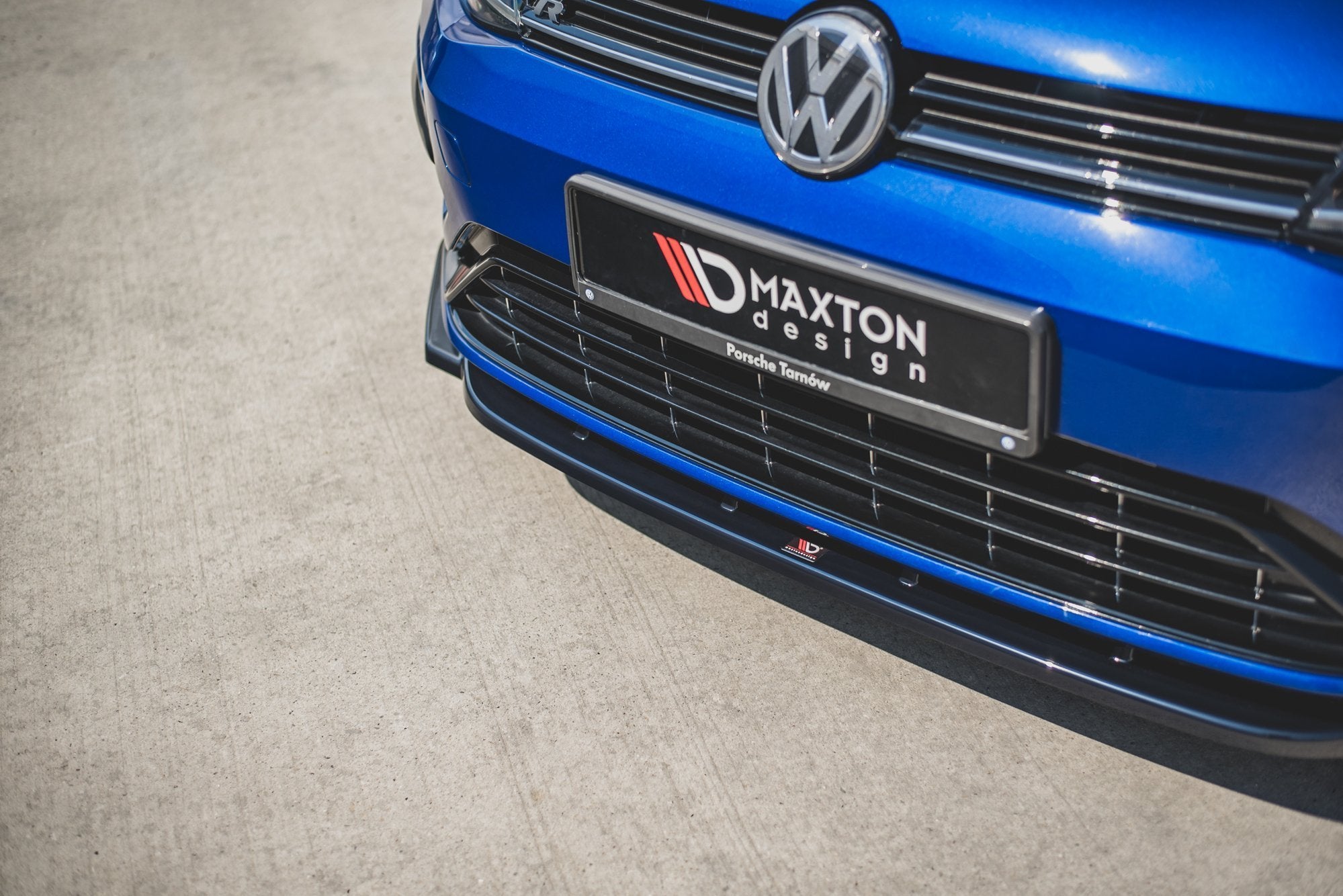 Front Splitter V.9 VW Golf 7 R / R-Line Facelift