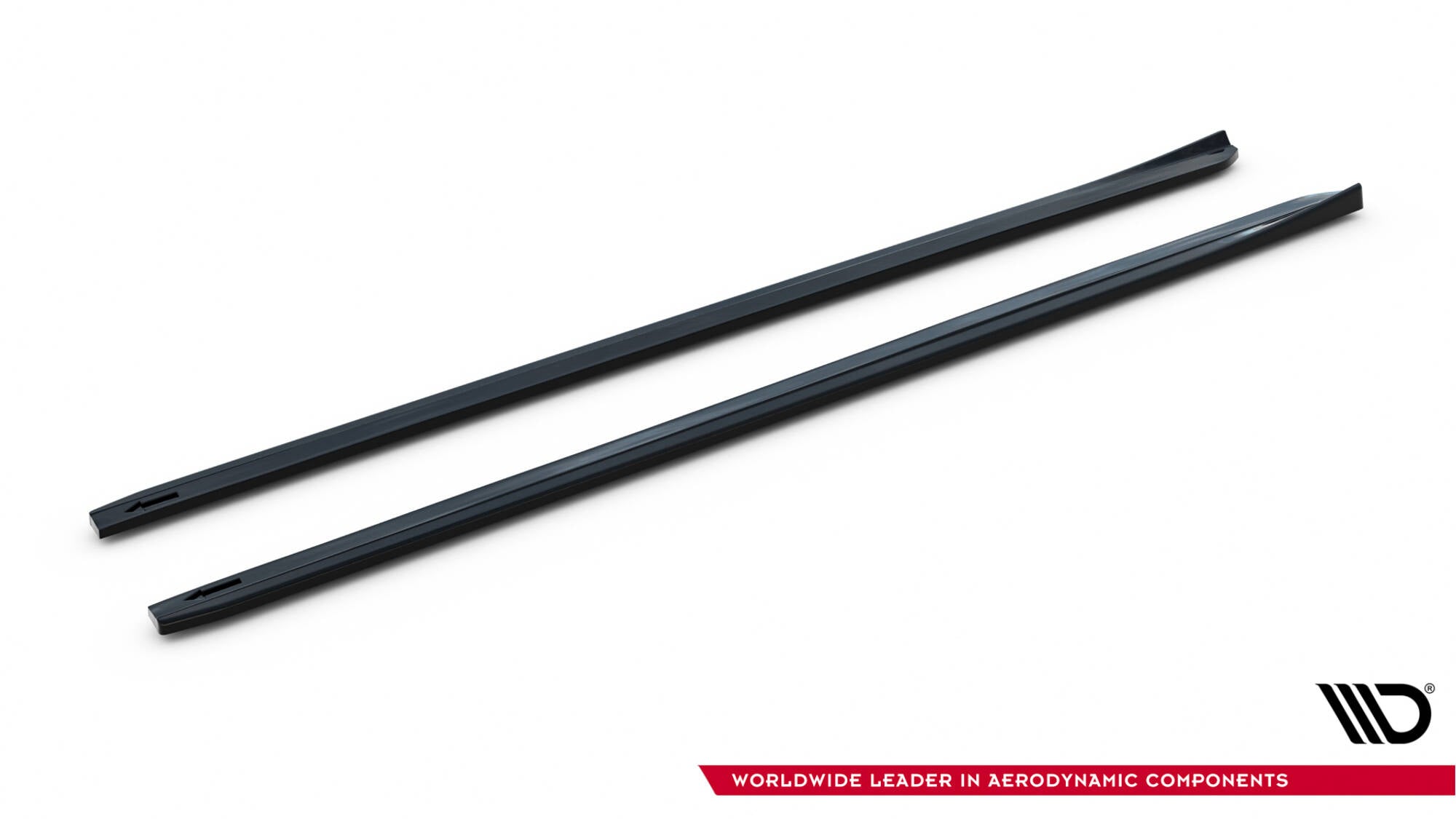 Side Skirts Diffusers V.4 Volkswagen Golf R / R-Line Mk7 Facelift