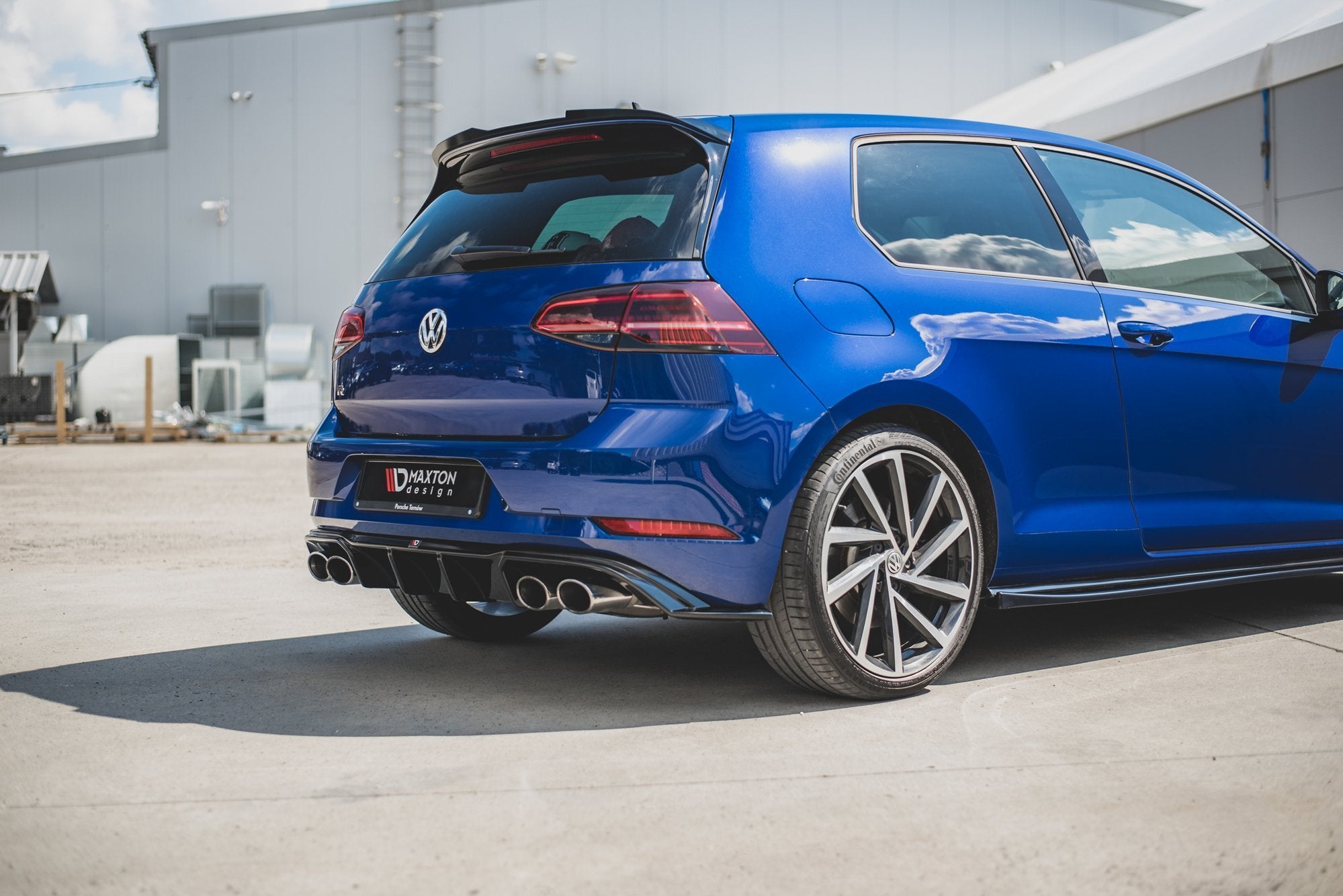 Rear Valance V.3 VW Golf 7 R Facelift