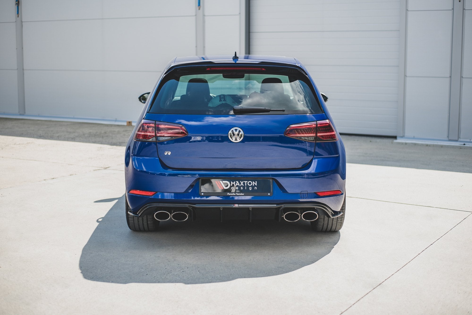 Rear Valance V.3 VW Golf 7 R Facelift