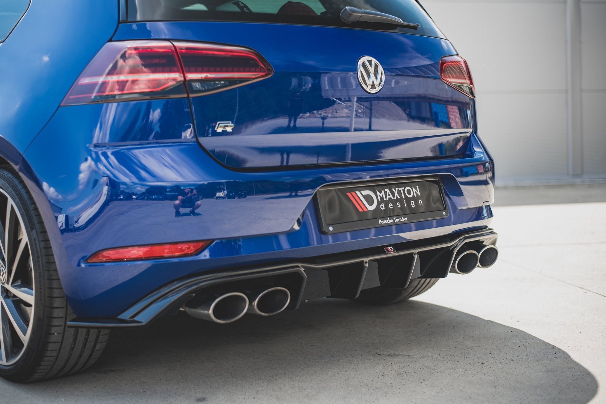 Rear Valance V.3 VW Golf 7 R Facelift