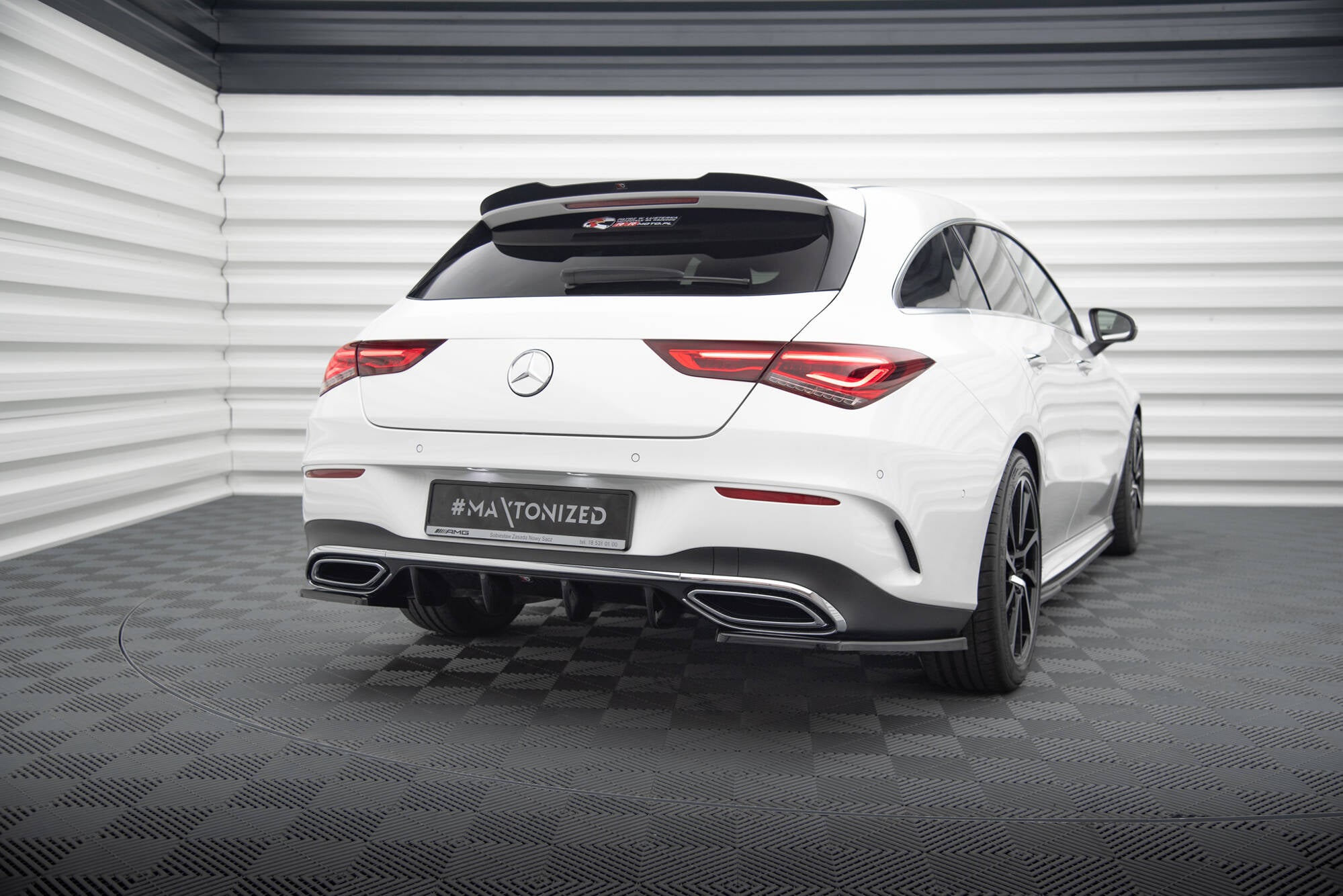 Spoiler Cap Mercedes-Benz CLA Shooting Brake AMG-Line (X118)