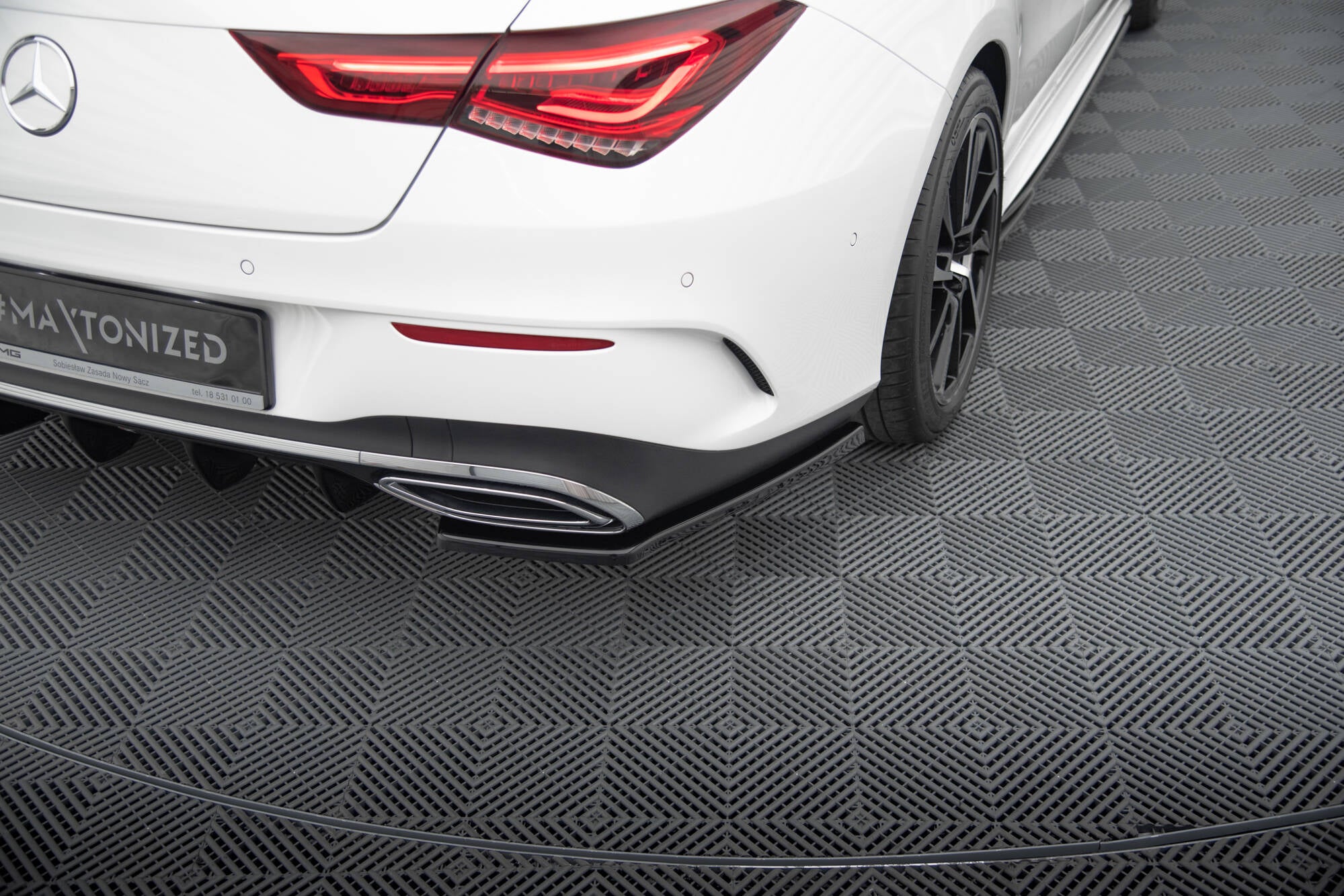 Rear Side Splitters Mercedes-Benz CLA  AMG-Line X118