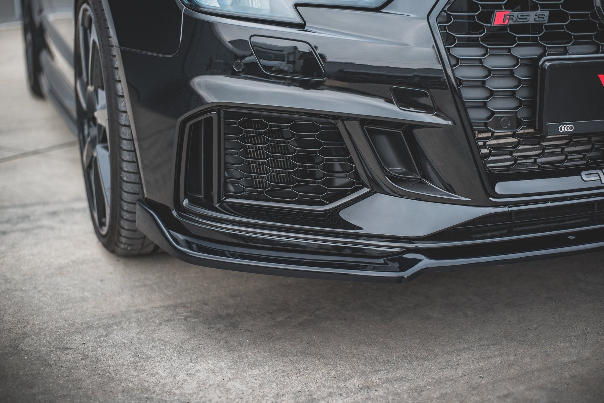 Front Splitter V.3 Audi RS3 8V FL Sportback