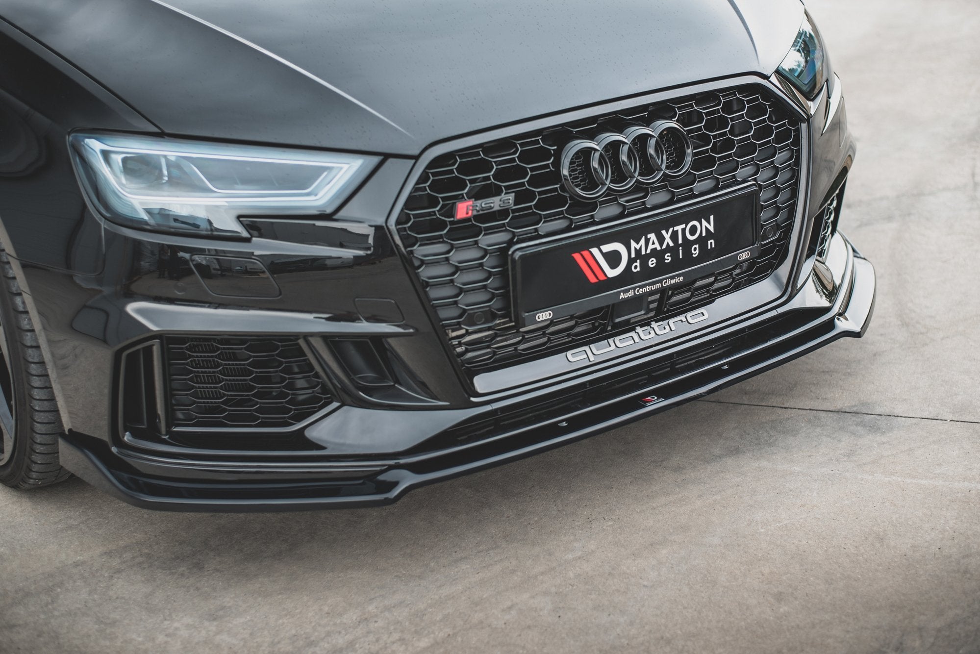 Front Splitter V.3 Audi RS3 8V FL Sportback