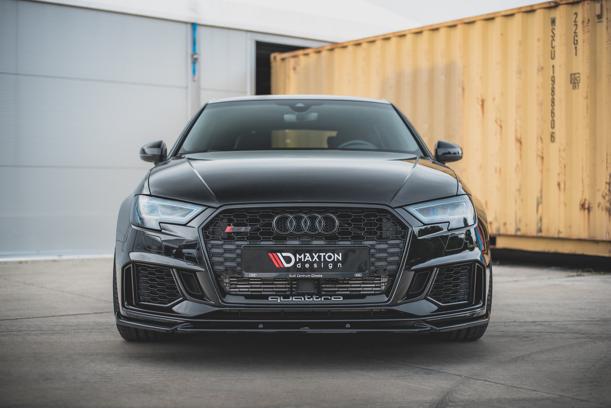 Front Splitter V.4 Audi RS3 8V FL Sportback