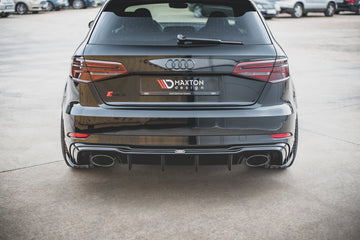 Rear Side Splitters V.2 Audi RS3 8V Sportback Facelift - 0