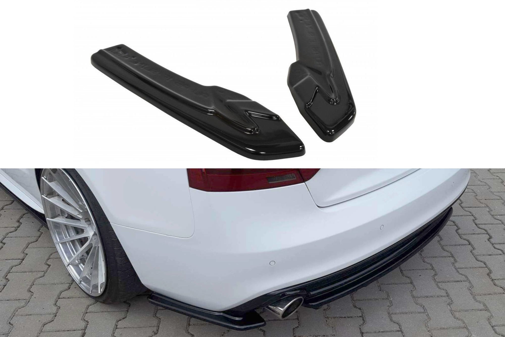 REAR SIDE SPLITTERS AUDI A5 S-LINE (FACELIFT)