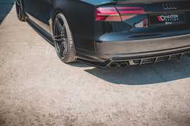 Rear Side Splitters V.2 Audi S8 D4 Facelift - 0