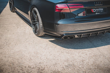 Rear Side Splitters V.2 Audi S8 D4 Facelift - 0