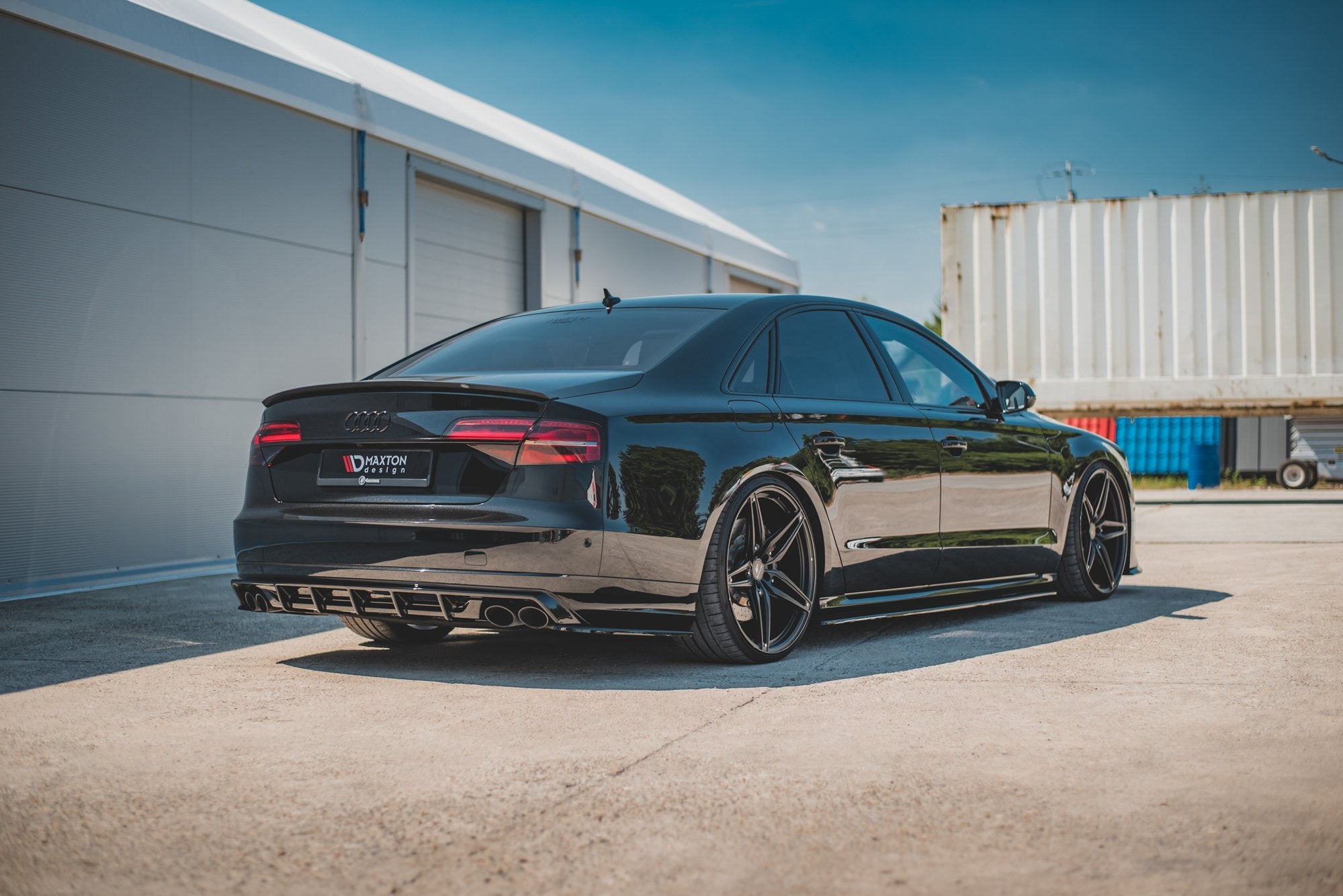 Rear Side Splitters V.2 Audi S8 D4 Facelift