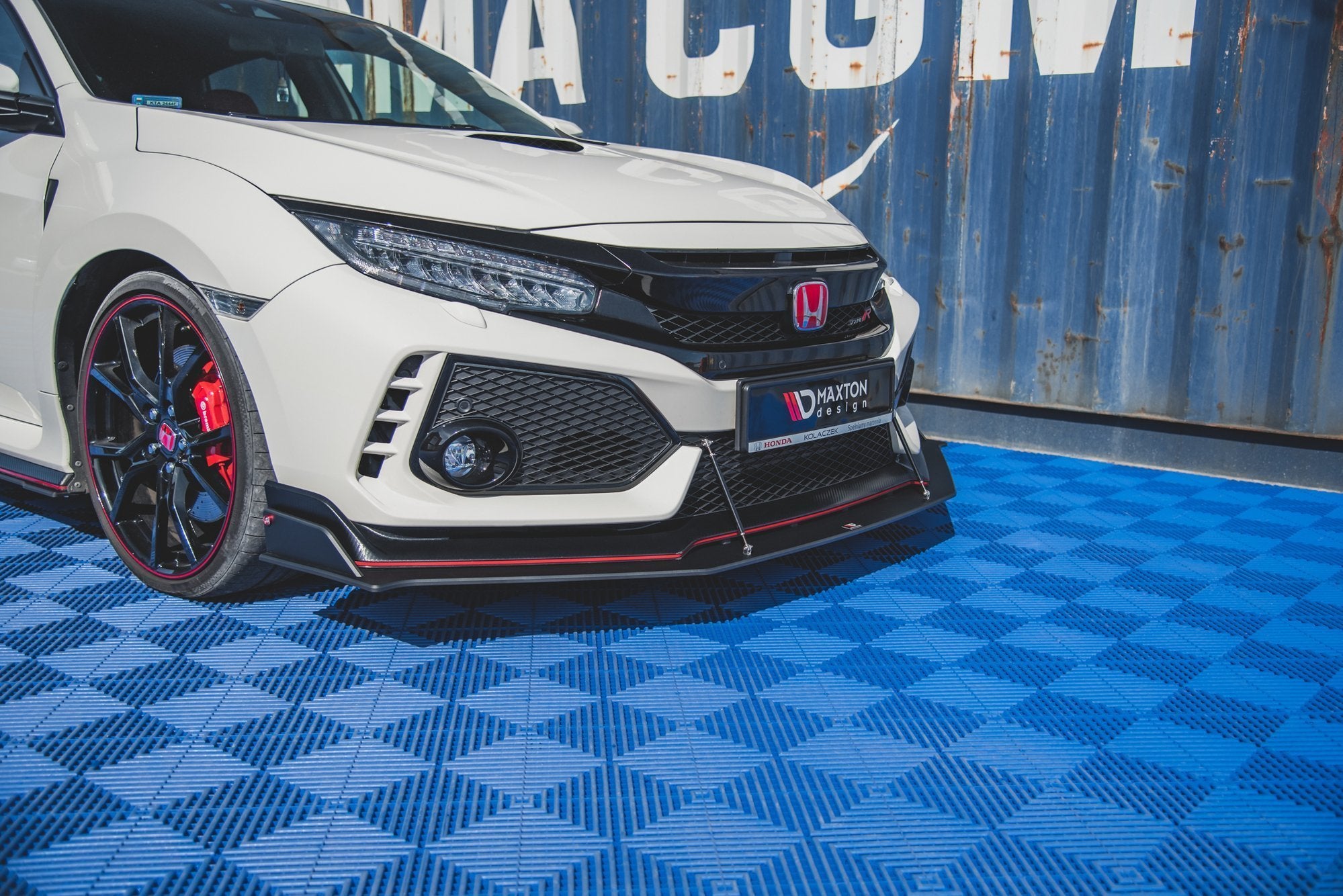 Racing Durability Front Splitter Honda Civic X Type-R