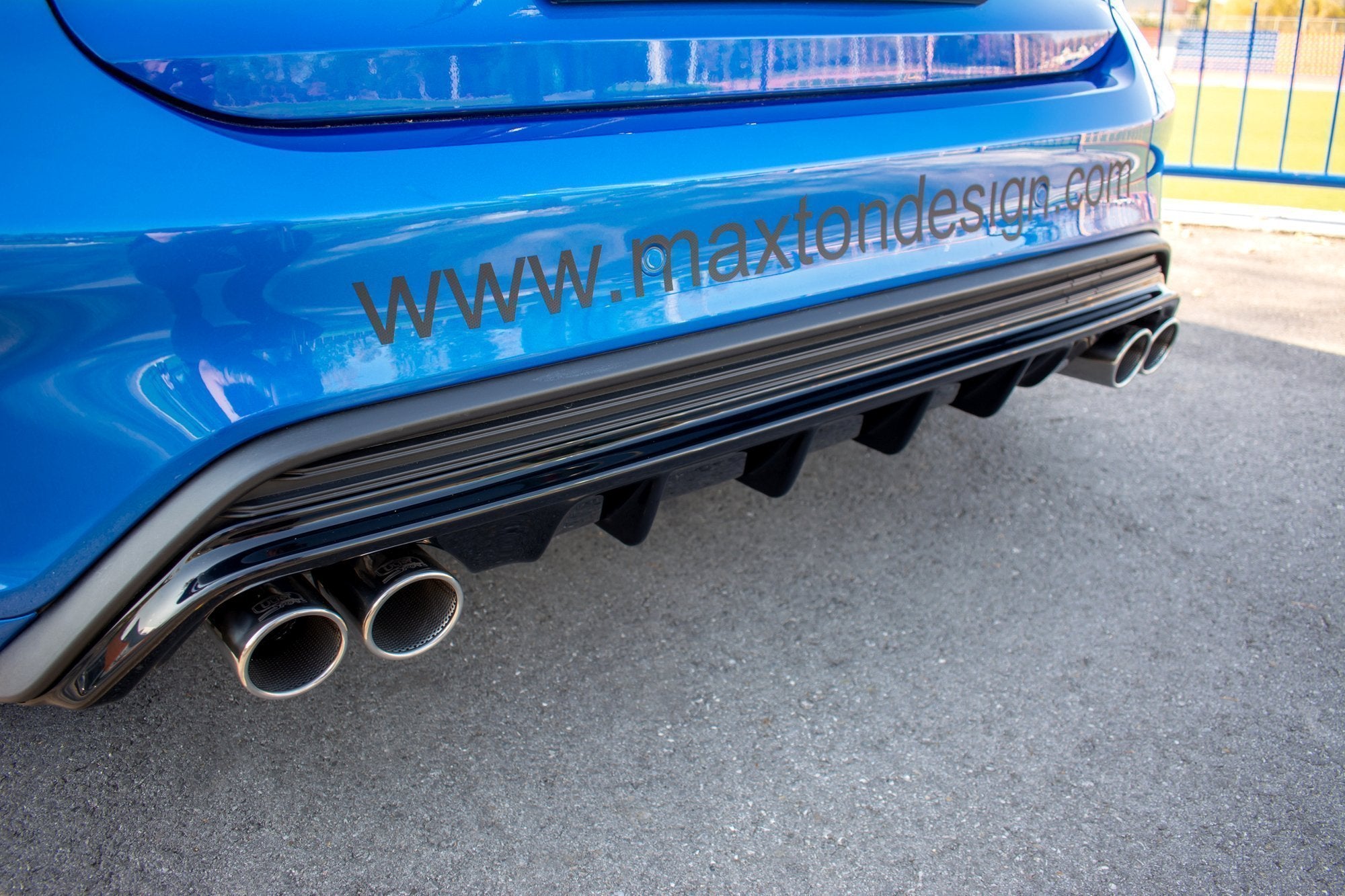 Rear Valance with Exhaust Ford Focus MK4 St-line