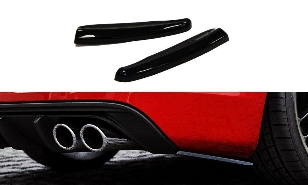 Rear Side Splitters Audi S3 / A3 S-Line 8V Hatchback / Sportback