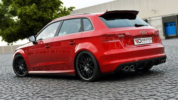 Rear Side Splitters Audi S3 / A3 S-Line 8V Hatchback / Sportback - 0