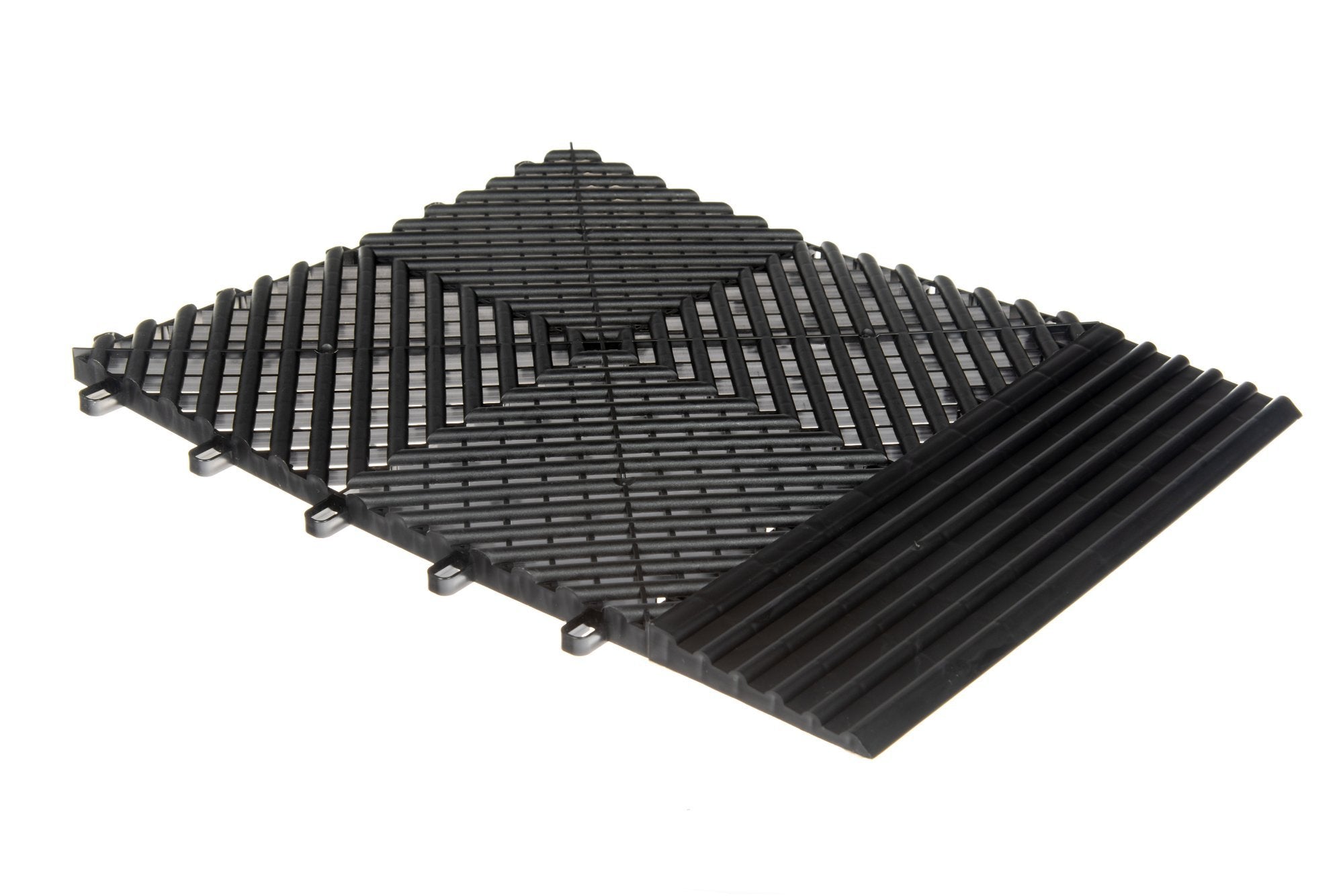 Modular "MAXTON Floor"- Edge Tile (Male Pegs)