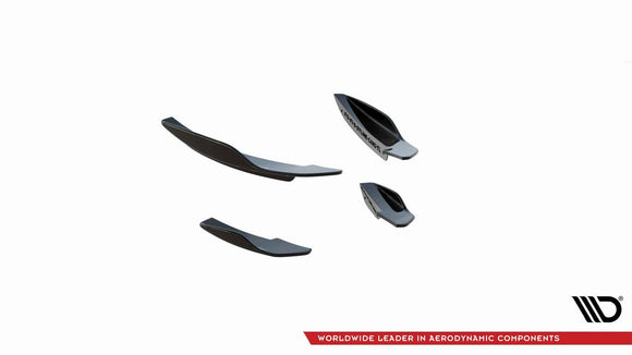 Front Bumper Wings (Canards) V.2 Ford Fiesta Mk8 ST / ST-Line
