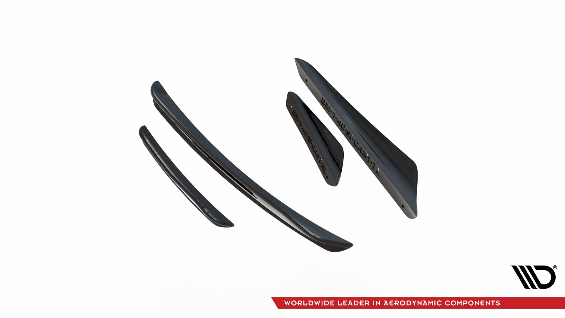 Front Bumper Wings (Canards) BMW 1 F40 M-Pack / M135i