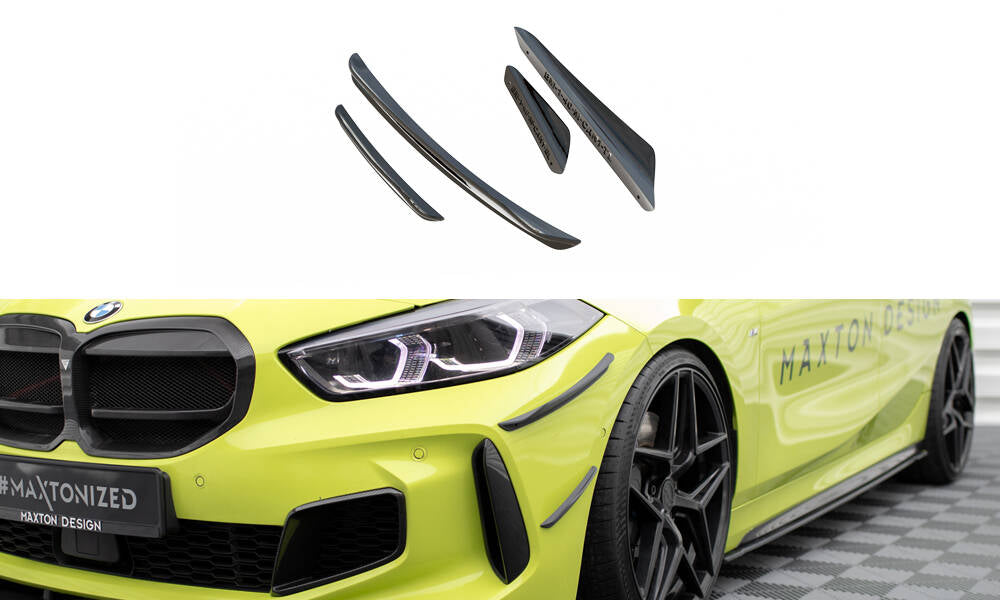 Front Bumper Wings (Canards) BMW 1 F40 M-Pack / M135i